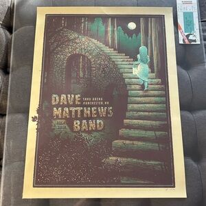 Dave Matthews Band Concert Poster